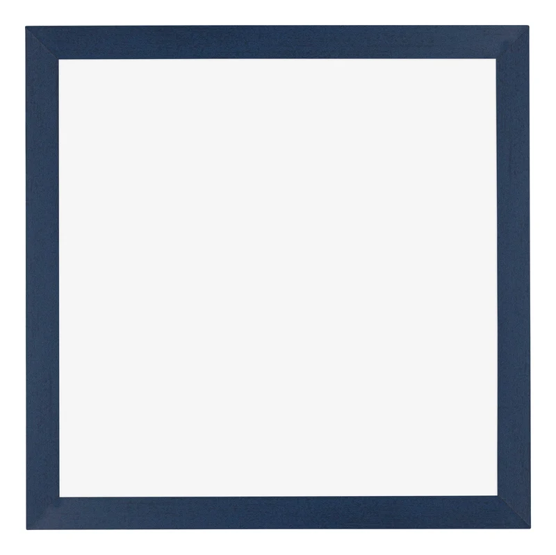 Bilderrahmen 50x50 cm - Dunkelblau Gewischt - MDF - Mura