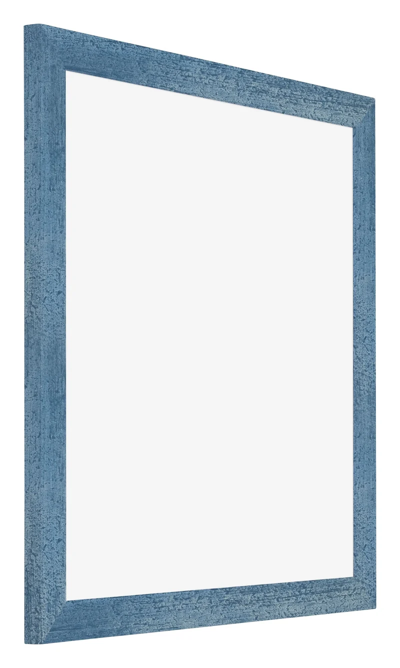 Bilderrahmen 50x50 cm - Hellblau Gewischt - MDF - Mura