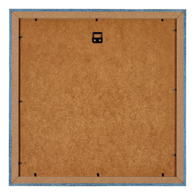 Bilderrahmen 50x50 cm - Hellblau Gewischt - MDF - Mura