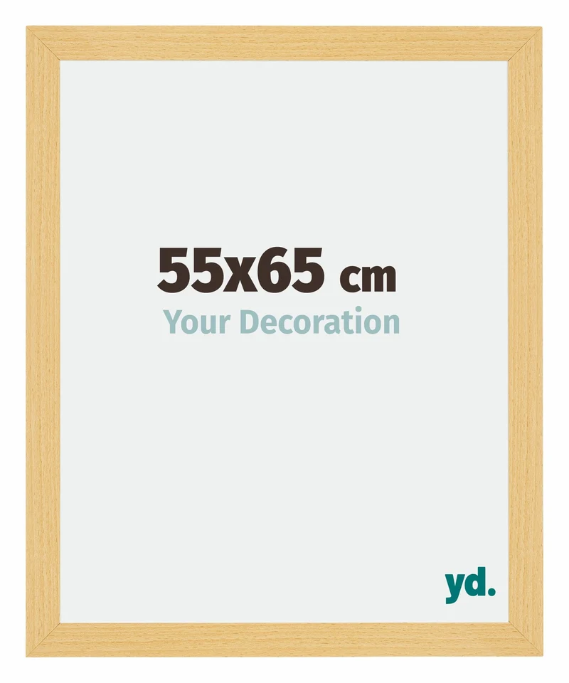 Bilderrahmen 55x65 cm - Buche Dekor - MDF - Mura