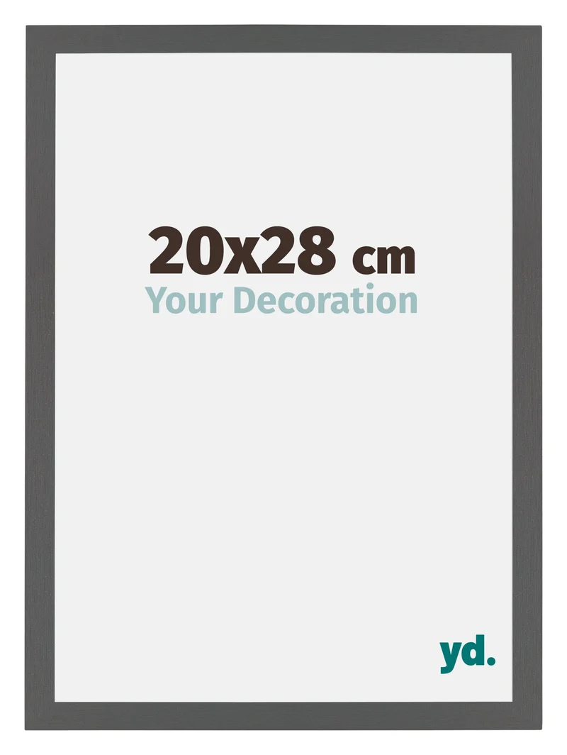 Bilderrahmen 20x28 cm - Antrazit - MDF - Mura