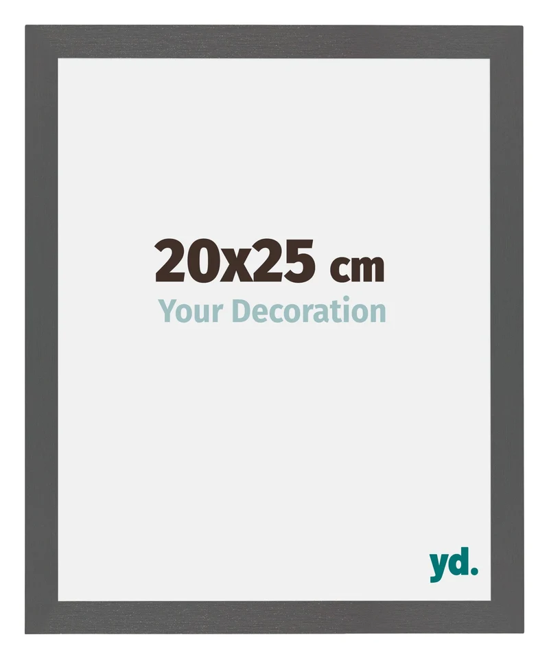 Bilderrahmen 20x25 cm - Antrazit - MDF - Mura