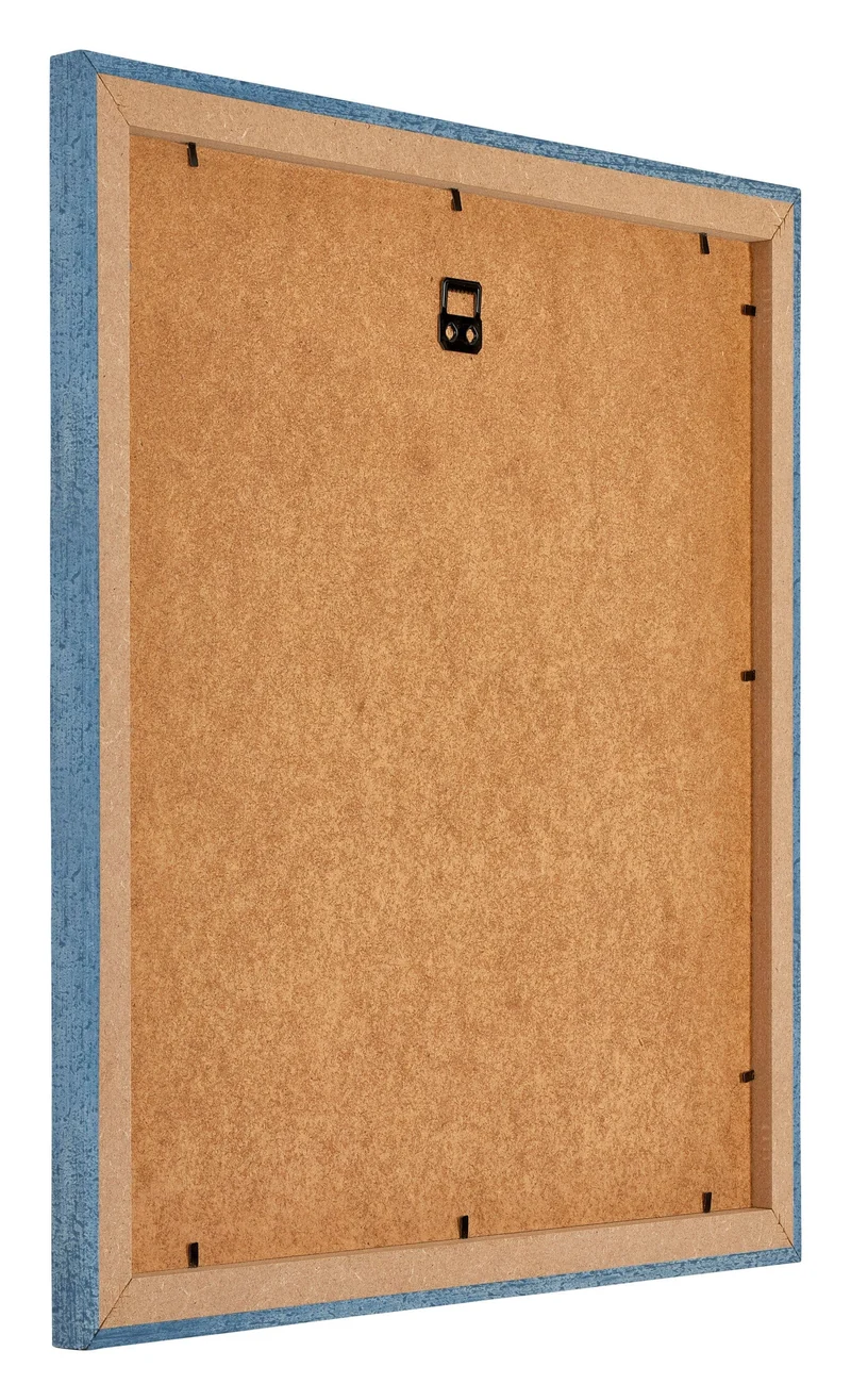 Bilderrahmen 40x40 cm - Hellblau Gewischt - MDF - Mura