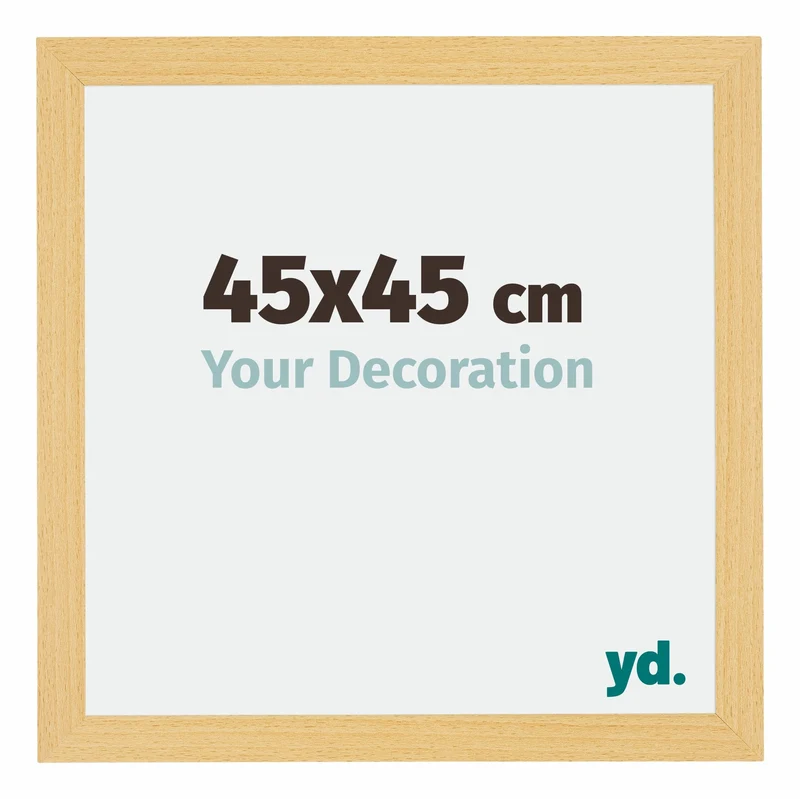 Bilderrahmen 45x45 cm - Buche Dekor - MDF - Mura