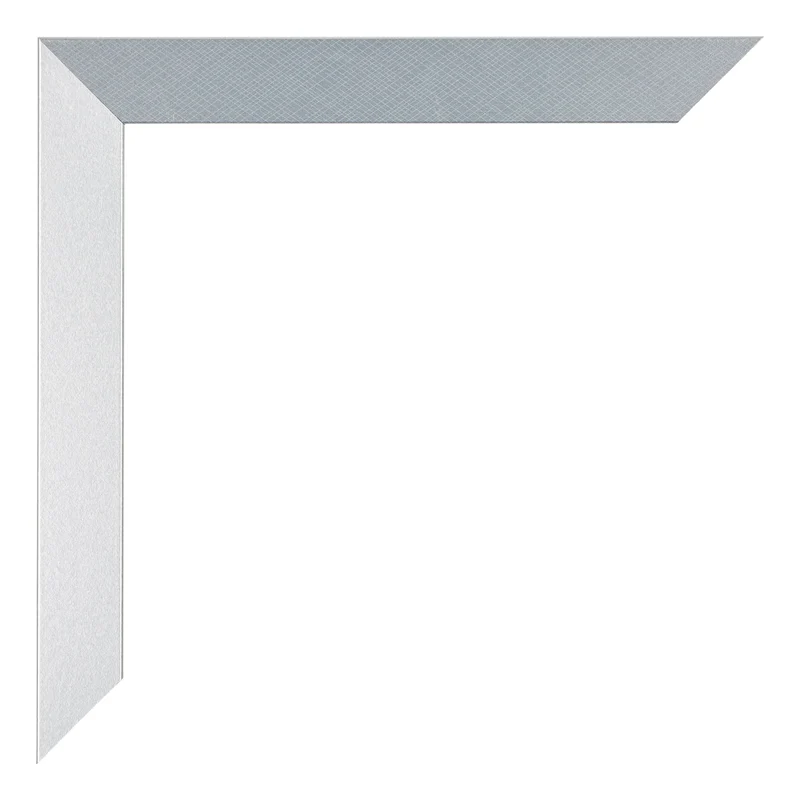 Bilderrahmen 20x40 cm - Aluminium - Gebürstet - MDF - Mura