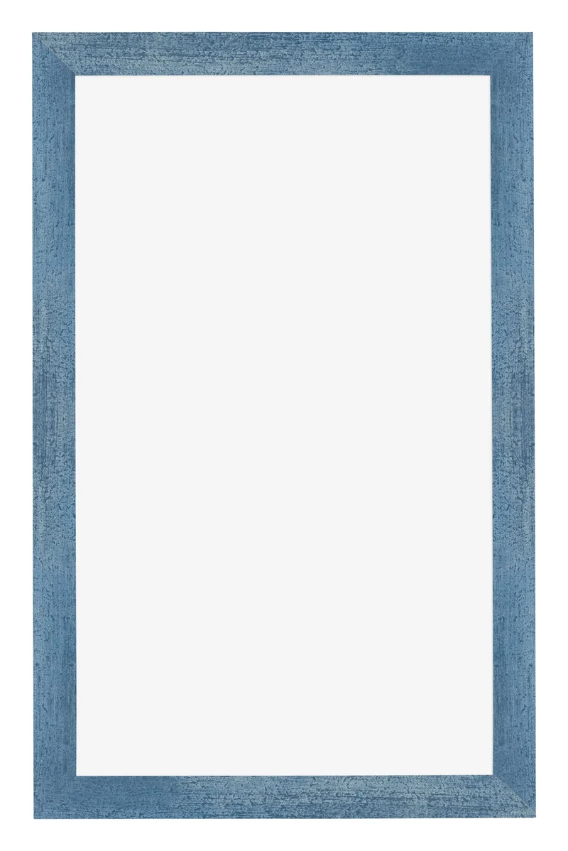 Bilderrahmen 30x50 cm - Hellblau Gewischt - MDF - Mura