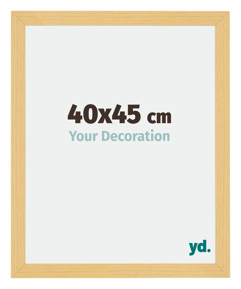 Bilderrahmen 40x45 cm - Buche Dekor - MDF - Mura