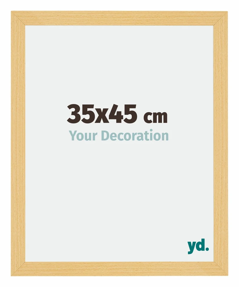 Bilderrahmen 35x45 cm - Buche Dekor - MDF - Mura