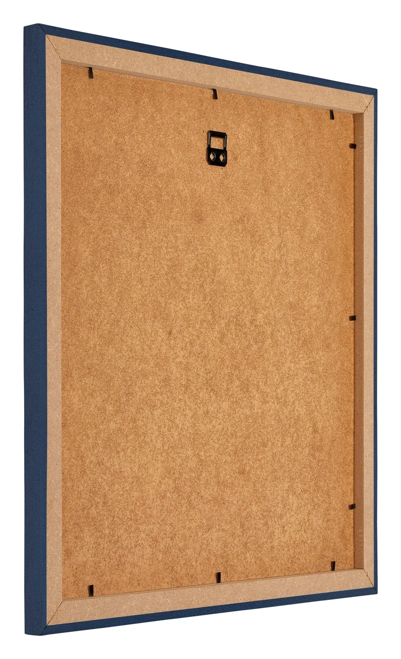 Bilderrahmen 20x20 cm - Dunkelblau Gewischt - MDF - Mura