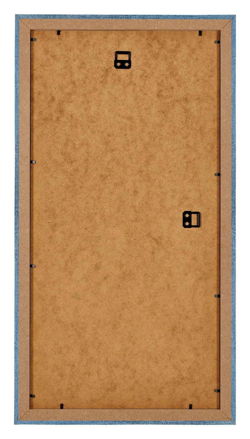Bilderrahmen 20x40 cm - Hellblau Gewischt - MDF - Mura