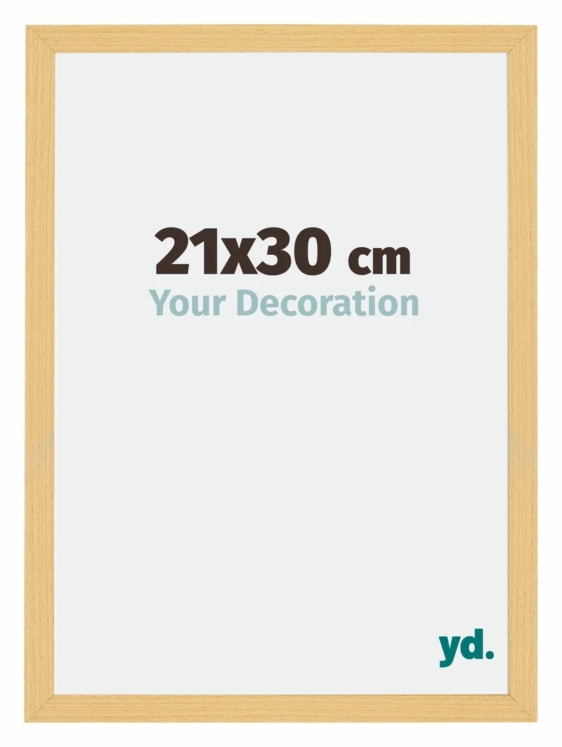 Bilderrahmen 21x30 cm - Buche Dekor - MDF - Mura