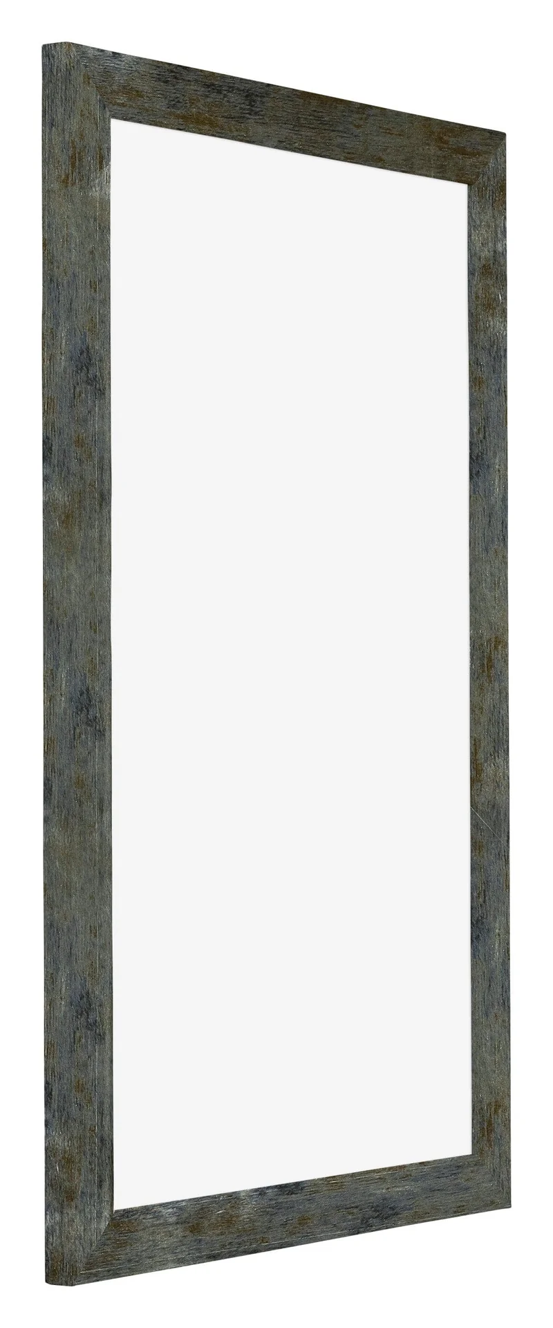 Bilderrahmen 30x50 cm - Blau Gold Meliert - MDF - Mura