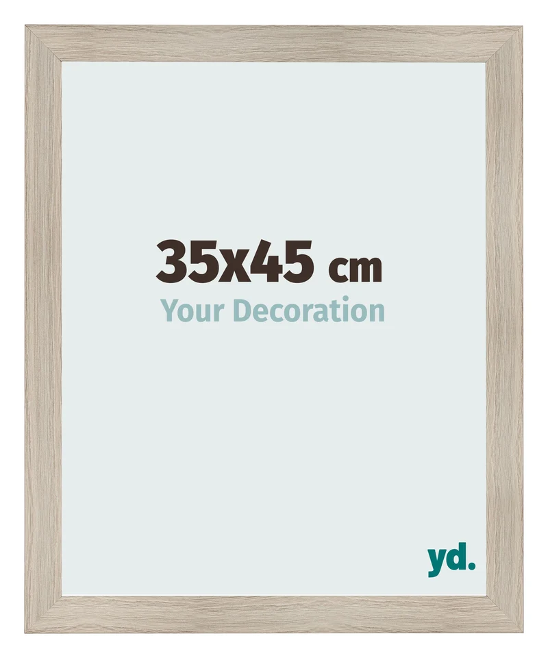 Bilderrahmen 35x45 cm - Eiche Hell - MDF - Pisa