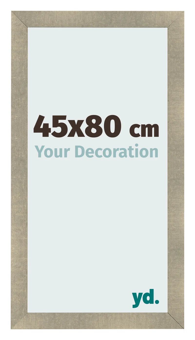 Bilderrahmen 45x80 cm - Gold Antik - MDF - Pisa