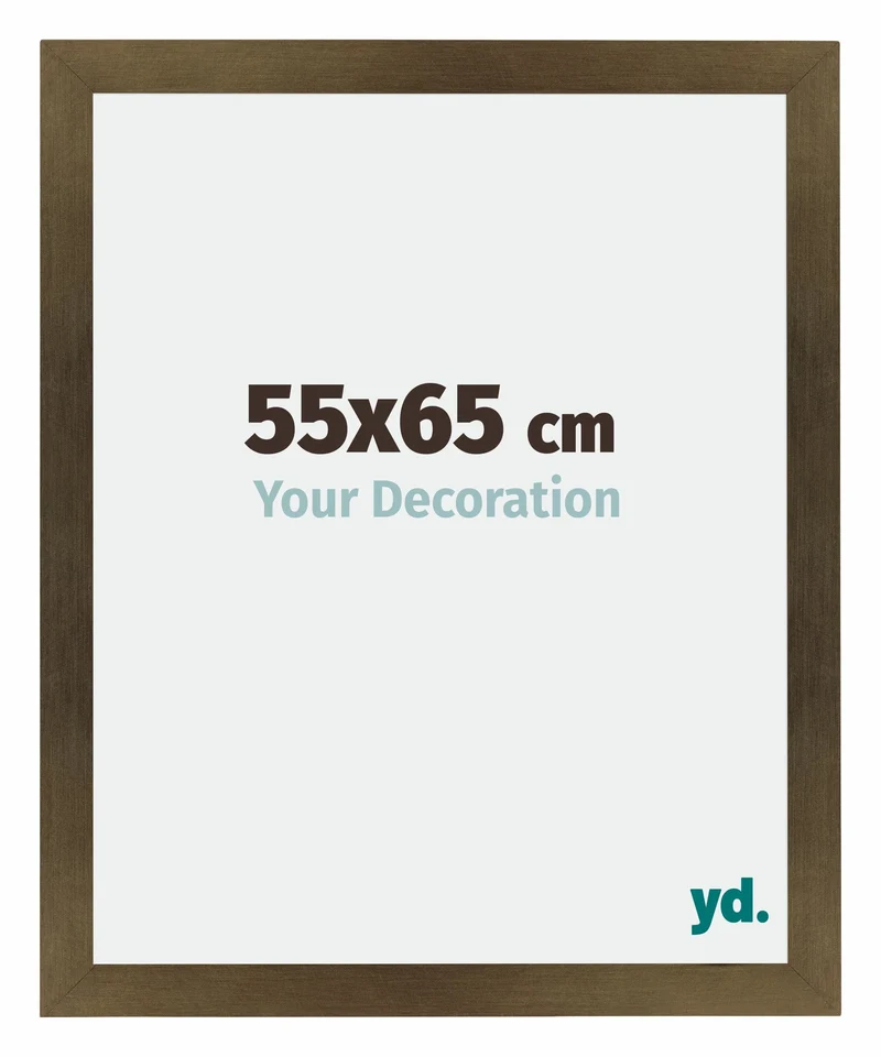 Bilderrahmen 55x65 cm - Bronze Dekor - MDF - Mura