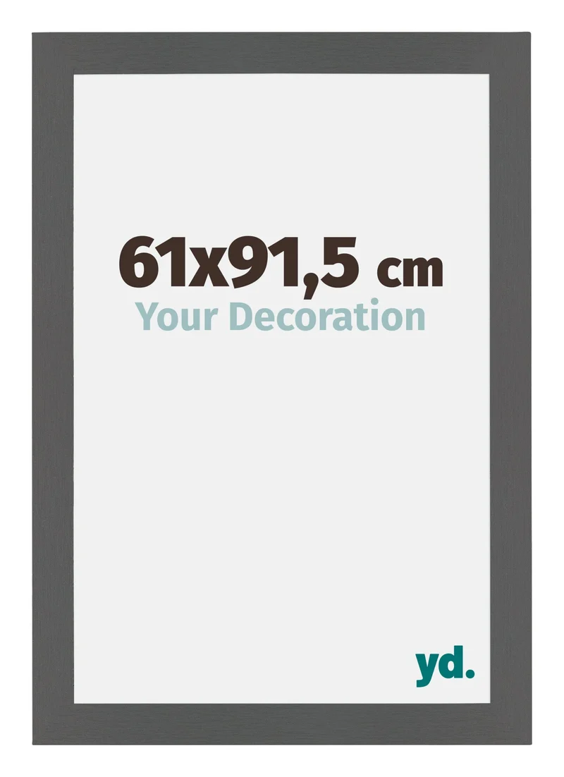 Bilderrahmen 61x91,5 cm - Antrazit - MDF - Mura