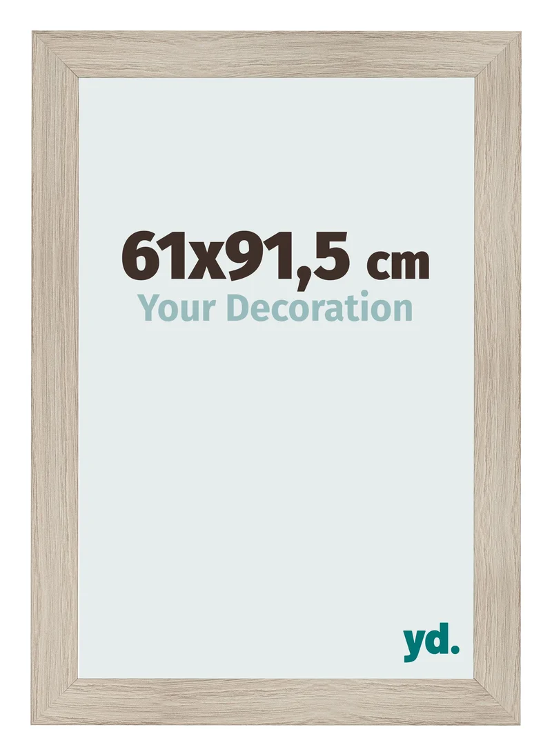 Bilderrahmen 61x91,5 cm - Eiche Hell - MDF - Pisa